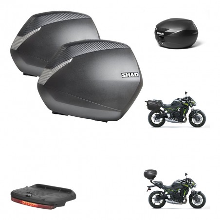 SHAD Baul maleta + soporte montaje maletas SH36 accesorios KIT-470005