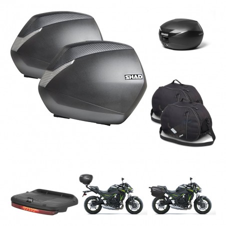 SHAD Baul maleta + soporte montaje maletas SH36 accesorios KIT-470006