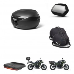 SHAD SH35 PREMIUM suitcases + mounting bracket suitcase trunk accessories KIT-470008