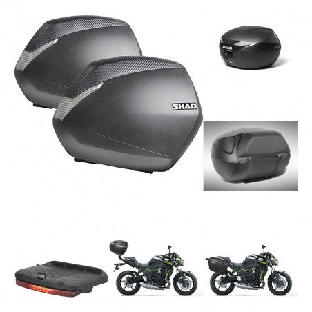 SHAD Baul maleta + soporte montaje maletas SH36 accesorios KIT-470017