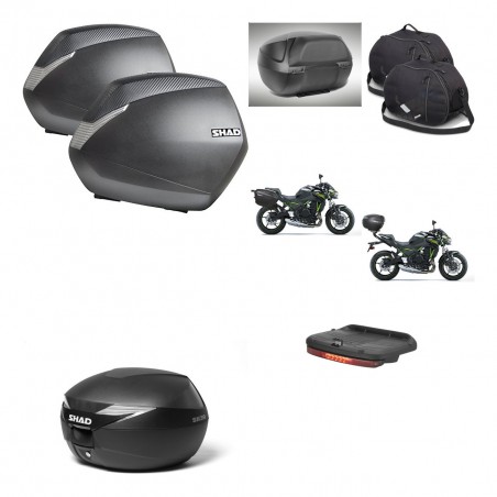 SHAD Baul maleta + soporte montaje maletas SH36 accesorios KIT-470018