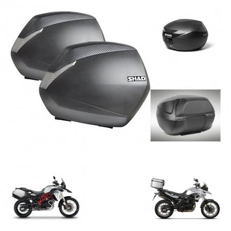 SHAD Baul maleta + soporte montaje maletas SH36 accesorios KIT-470257