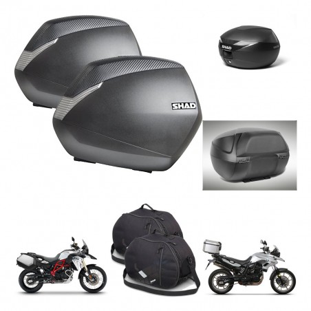 SHAD Baul maleta + soporte montaje maletas SH36 accesorios KIT-470258