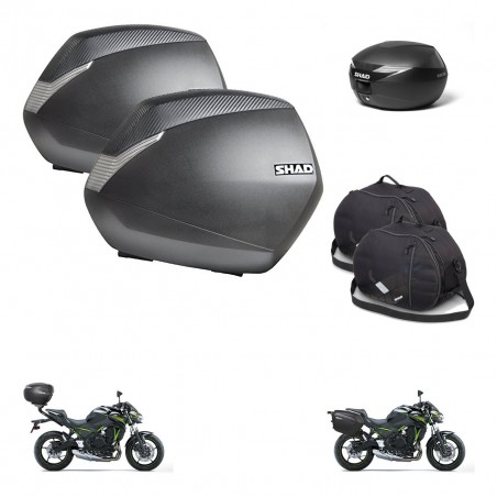 SHAD Baul maleta + soporte montaje maletas SH36 accesorios KIT-470270