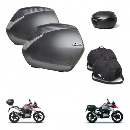 SHAD Baul maleta + soporte montaje maletas SH36 accesorios KIT-470278