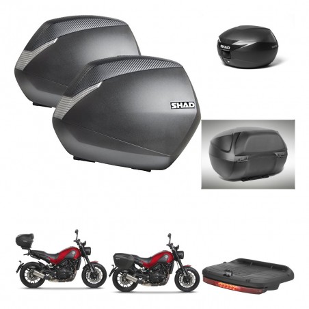 SHAD Baul maleta + soporte montaje maletas SH36 accesorios KIT-470305