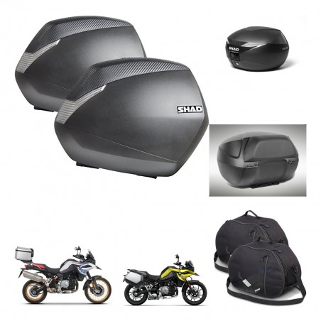 SHAD Baul maleta + soporte montaje maletas SH36 accesorios KIT-470334