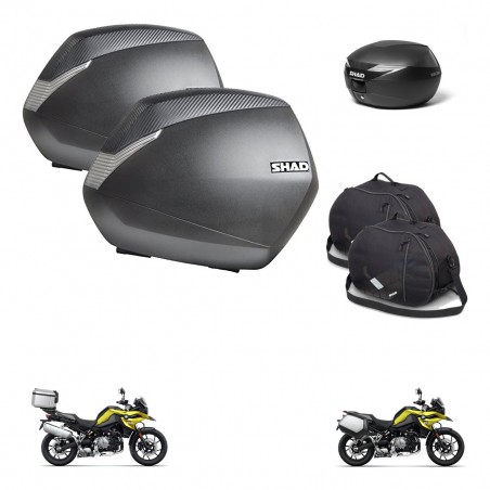 SHAD Baul maleta + soporte montaje maletas SH36 accesorios KIT-470358