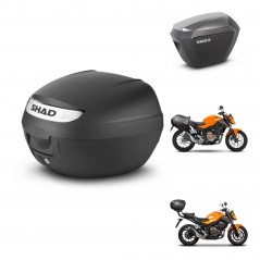 SHAD Maletas sh23 alu + soporte montaje baul SH26 KIT-470447