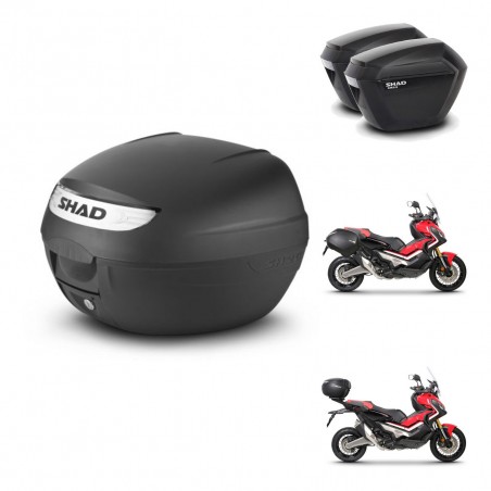 SHAD Maletas sh23 + soporte montaje baul SH26 KIT-470454