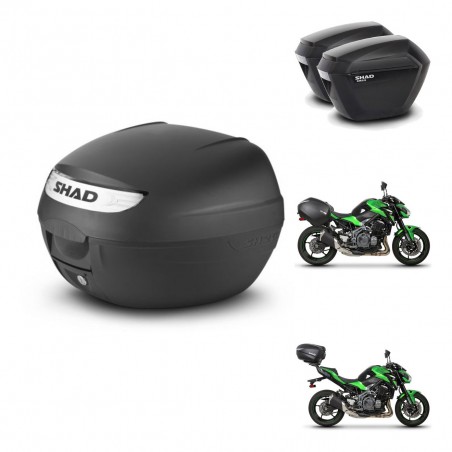 SHAD Maletas sh23 + soporte montaje baul SH26 KIT-470460