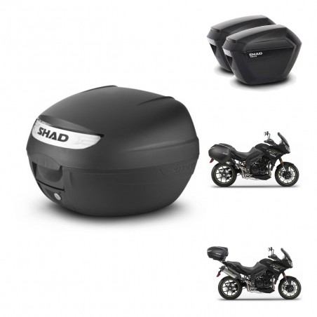 SHAD Maletas sh23 + soporte montaje baul SH26 KIT-470462