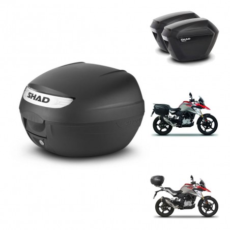 SHAD Maletas sh23 + soporte montaje baul SH26 KIT-470474