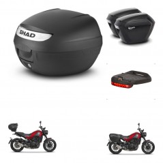 SHAD Maletas sh23 + soporte montaje baul SH26 accesorios KIT-470480