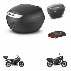 SHAD SH23 alu suitcases + mounting bracket SH26 trunk accessories KIT-470489