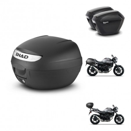 SHAD Maletas sh23 + soporte montaje baul SH26 KIT-470490