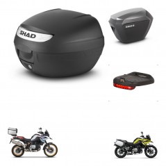 SHAD Maletas sh23 alu + soporte montaje baul SH26 accesorios KIT-470497