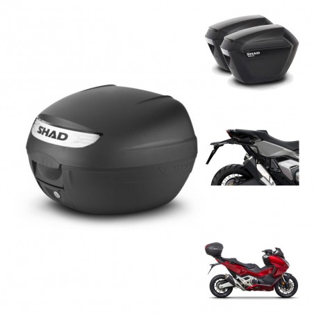 SHAD Maletas sh23 + soporte montaje baul SH26 KIT-470526