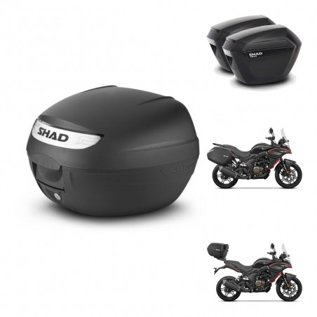 SHAD Maletas sh23 + soporte montaje baul SH26 KIT-470550