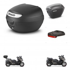 SHAD Maletas sh23 alu + soporte montaje baul SH26 accesorios KIT-470565