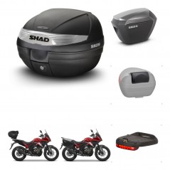 SHAD Maletas sh23 alu + soporte montaje baul SH29 accesorios KIT-470585