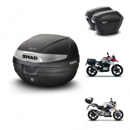 SHAD Maletas sh23 + soporte montaje baul SH29 KIT-470618