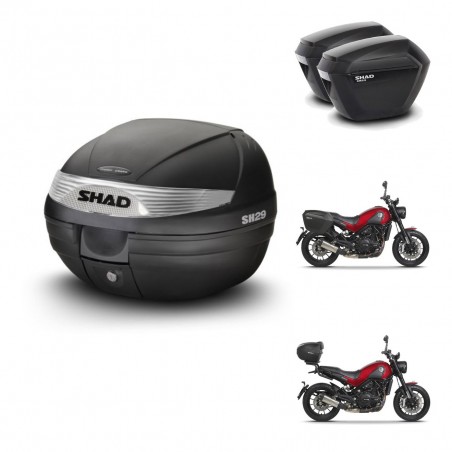 SHAD Maletas sh23 + soporte montaje baul SH29 KIT-470634