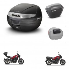 SHAD SH23 alu suitcases + mounting bracket SH29 trunk accessories KIT-470639