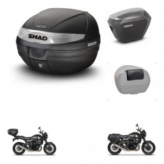 SHAD SH23 alu suitcases + mounting bracket SH29 trunk accessories KIT-470655