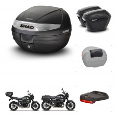 SHAD Maletas sh23 + soporte montaje baul SH29 accesorios KIT-470656