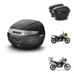 SHAD SH23 suitcases + mounting bracket SH29 trunk KIT-470666