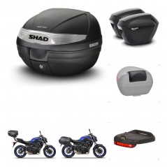 SHAD Maletas sh23 + soporte montaje baul SH29 accesorios KIT-470680