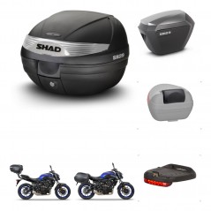 SHAD Maletas sh23 alu + soporte montaje baul SH29 accesorios KIT-470681