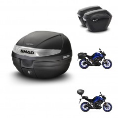 SHAD SH23 suitcases + mounting bracket SH29 trunk KIT-470698