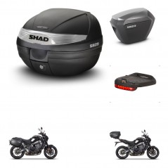 SHAD Maletas sh23 alu + soporte montaje baul SH29 accesorios KIT-470709