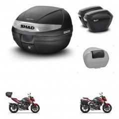 SHAD SH23 suitcases + mounting bracket SH29 trunk accessories KIT-470726