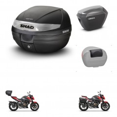 SHAD SH23 alu suitcases + mounting bracket SH29 trunk accessories KIT-470727