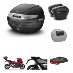 SHAD SH23 suitcases + mounting bracket SH29 trunk accessories KIT-470736