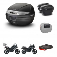 SHAD Maletas sh23 + soporte montaje baul SH29 accesorios KIT-470744