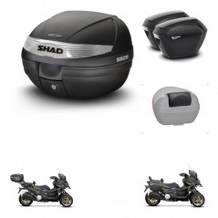 SHAD Maletas sh23 + soporte montaje baul SH29 accesorios KIT-470750