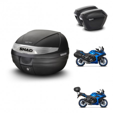 SHAD Maletas sh23 + soporte montaje baul SH29 KIT-470754