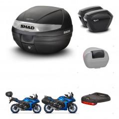 SHAD Maletas sh23 + soporte montaje baul SH29 accesorios KIT-470760