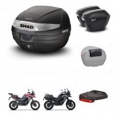 SHAD SH23 suitcases + mounting bracket SH29 trunk accessories KIT-470768