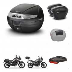 SHAD Maletas sh23 + soporte montaje baul SH29 accesorios KIT-470776