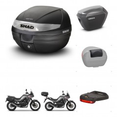 SHAD Maletas sh23 alu + soporte montaje baul SH29 accesorios KIT-470777