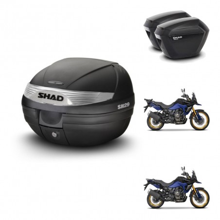 SHAD Maletas sh23 + soporte montaje baul SH29 KIT-470786