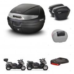 SHAD SH23 suitcases + mounting bracket SH29 trunk accessories KIT-470808