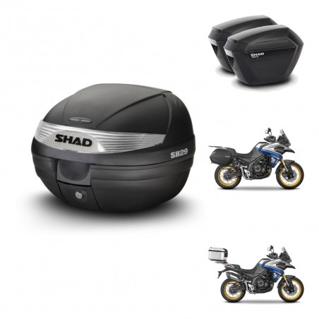 SHAD Maletas sh23 + soporte montaje baul SH29 KIT-470810