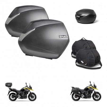 SHAD Baul maleta + soporte montaje maletas SH36 accesorios KIT-471635
