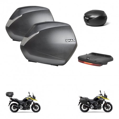 SHAD Baul maleta + soporte montaje maletas SH36 accesorios KIT-471640